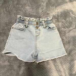 Zara Kids Light Blue Denim Shorts